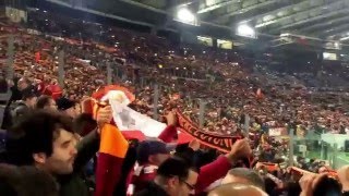 (Inno della Roma) Roma vs Real Madrid 17/02/2016 Stadio Olimpico Champions League