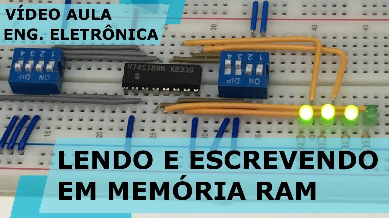 LENDO E ESCREVENDO EM MEMÓRIA RAM | Vídeo Aula #181 — Transcript