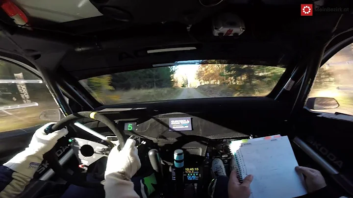 "Little Finland" SP1/3 Rallye W4 2021, Onboard Sim...
