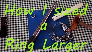 How to Size a Ring Larger.