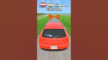 Big & Small Cars vs Tung Tung Sahur Double Baseball Bat