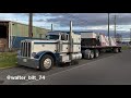 November 30, 2021 Разгрузка B Oregon, Peterbilt 389