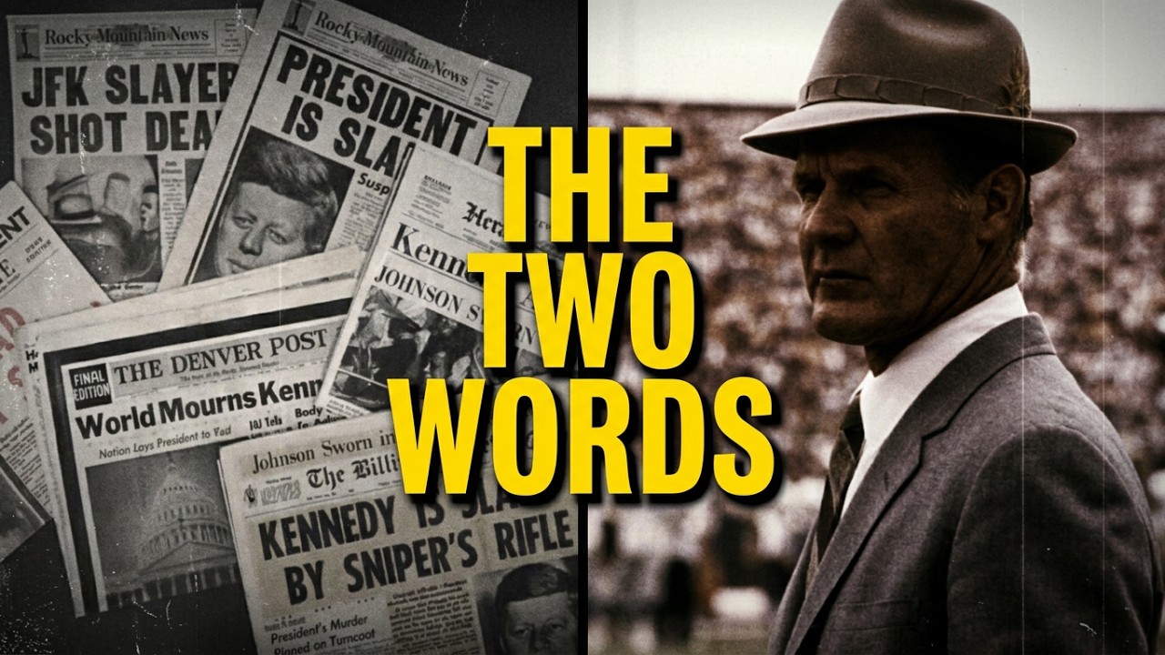 Two days after President Kennedy was shot in Dallas, 60 Cowboys players walked into Cleveland to face a city that blamed them for it. Fans spat on the...