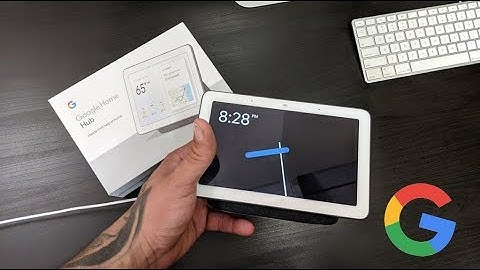 Google Home Hub - Unboxing & First look