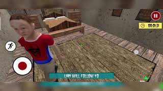 scary baby game & dark yellow house game 3D🎥 screenshot 5