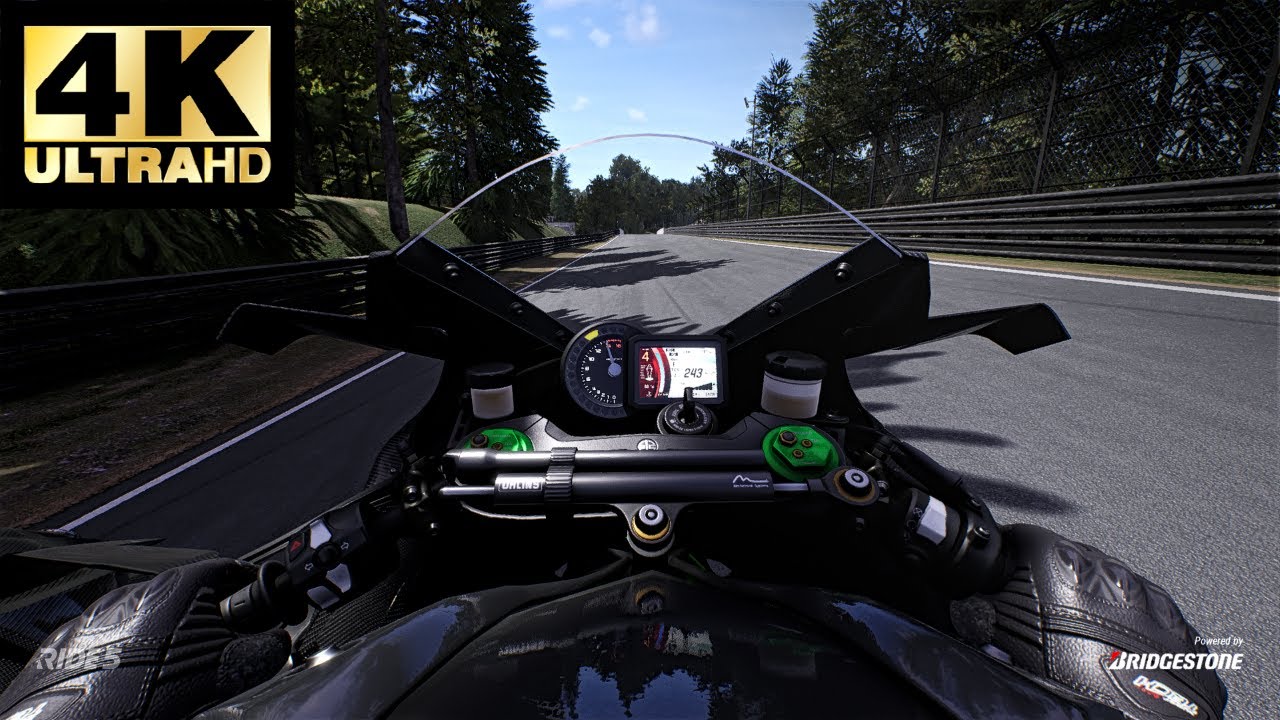 Ride 5 Replay On Board Kavasaki   H2R Nürburgring - 4K Ultra HD-PC 60 FPS   REMASTER