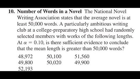 For Exercises 7 through perform each of the following steps. a. State the hypotheses and identify th