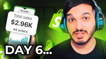 I Tried Shopify Dropshipping For 1 Week (INSANE RESULTS)