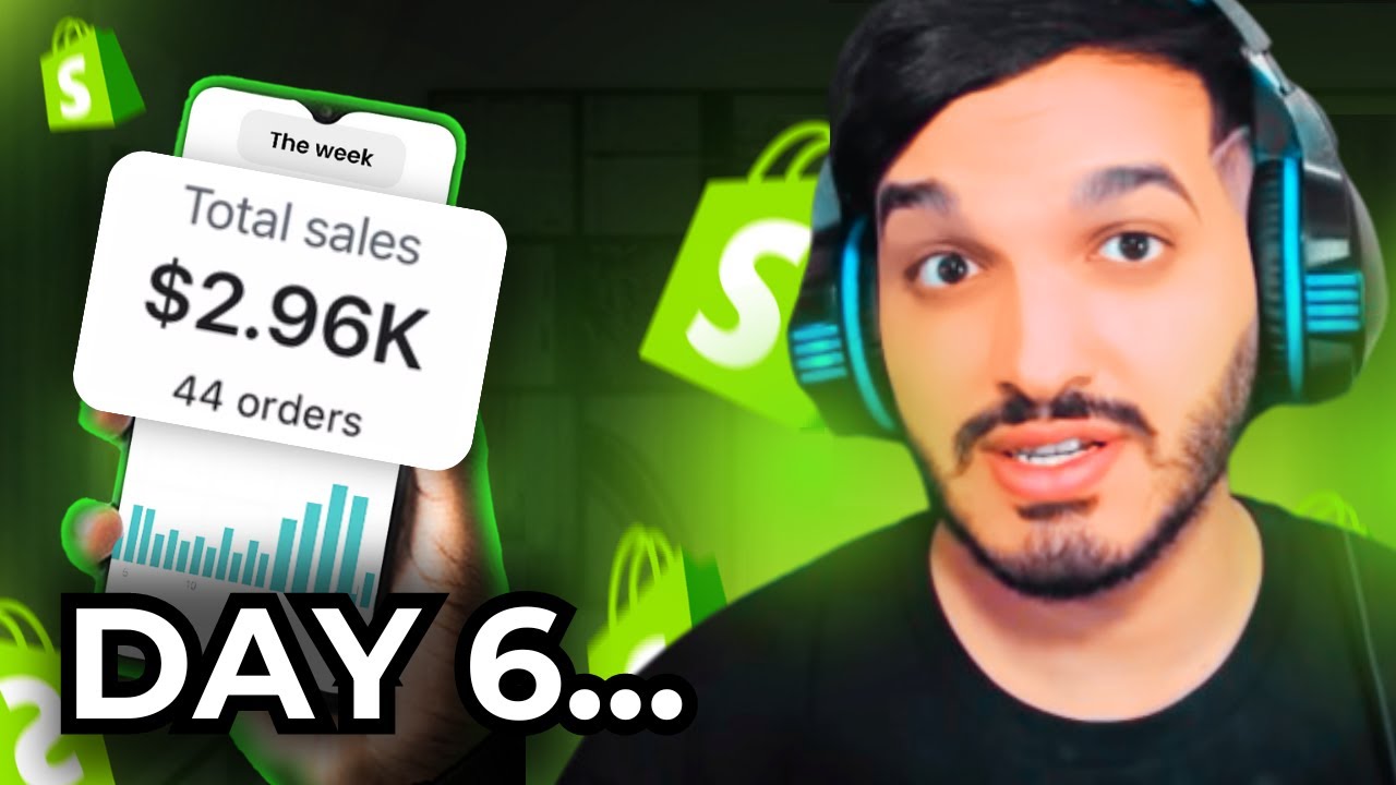 I Tried Shopify Dropshipping For 1 Week (INSANE RESULTS) YouTube