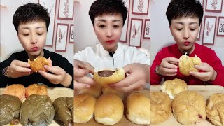 ? [MUKBANG] ice cream bread edition