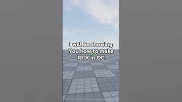 How to add RTX in Obby Creator! #bee #obbycreator