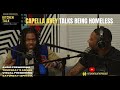 CAPELLA GREY - TALKS ABOUT BEING HOMELESS ON EPISODE 54 OF MAINO PRESENTS KITCHEN TALK (snippet).