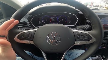 Steering Wheel Buttons Description for Volkswagen T-Cross ( 2018 - now ) - Steering Wheel Functions