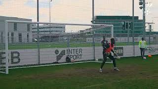 BLACK STARS GOALKEEPERS IN ACTION AS THE TEAM PREPARES FOR AUSTRIA AND GERMAN FRIENDLY