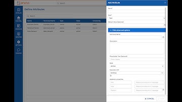 Cataloging with custom metadata attributes with Zaloni Arena