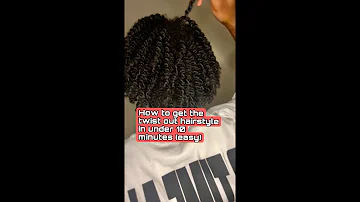 Mens Two Strand Twist Out Tutorial, How to achieve the best results