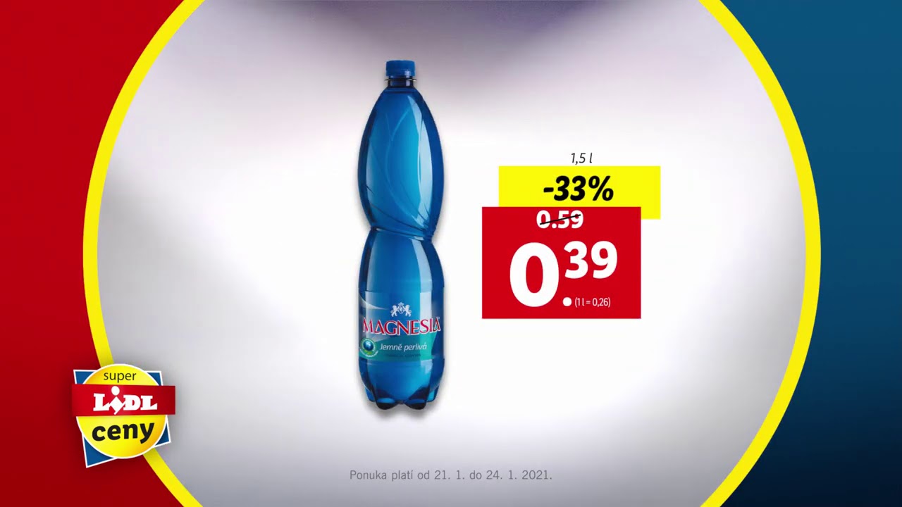 Filety z makrely, magnézia, respirátor za SUPER LIDL CENY Lidl od