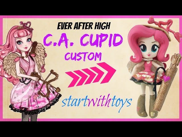 Misturando Personagens C. A. Cupid + Princesa Cadance My little pony & Ever  after High #mlp 