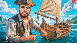 Sailing To Other Islands in My Small Boat - Windrose - Part 2