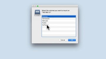 How to setup a Synology NAS (DSM 6) - Part 12:  Connecting to a Shared Folder via MacOS