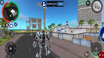 Robot Car Game By Naxeex City Simulator police killing  #6 Android Gameplay
