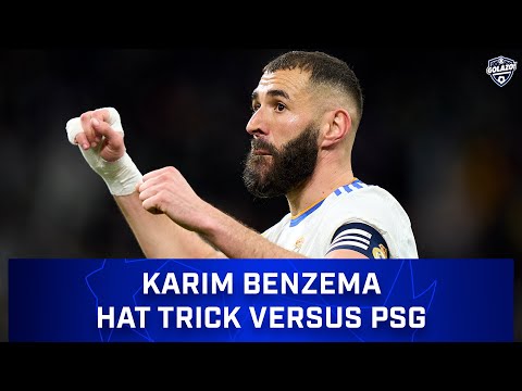 Watch: Karim Benzema Second Half Hat Trick Against PSG | Champions League Rd of 16 - Leg 2