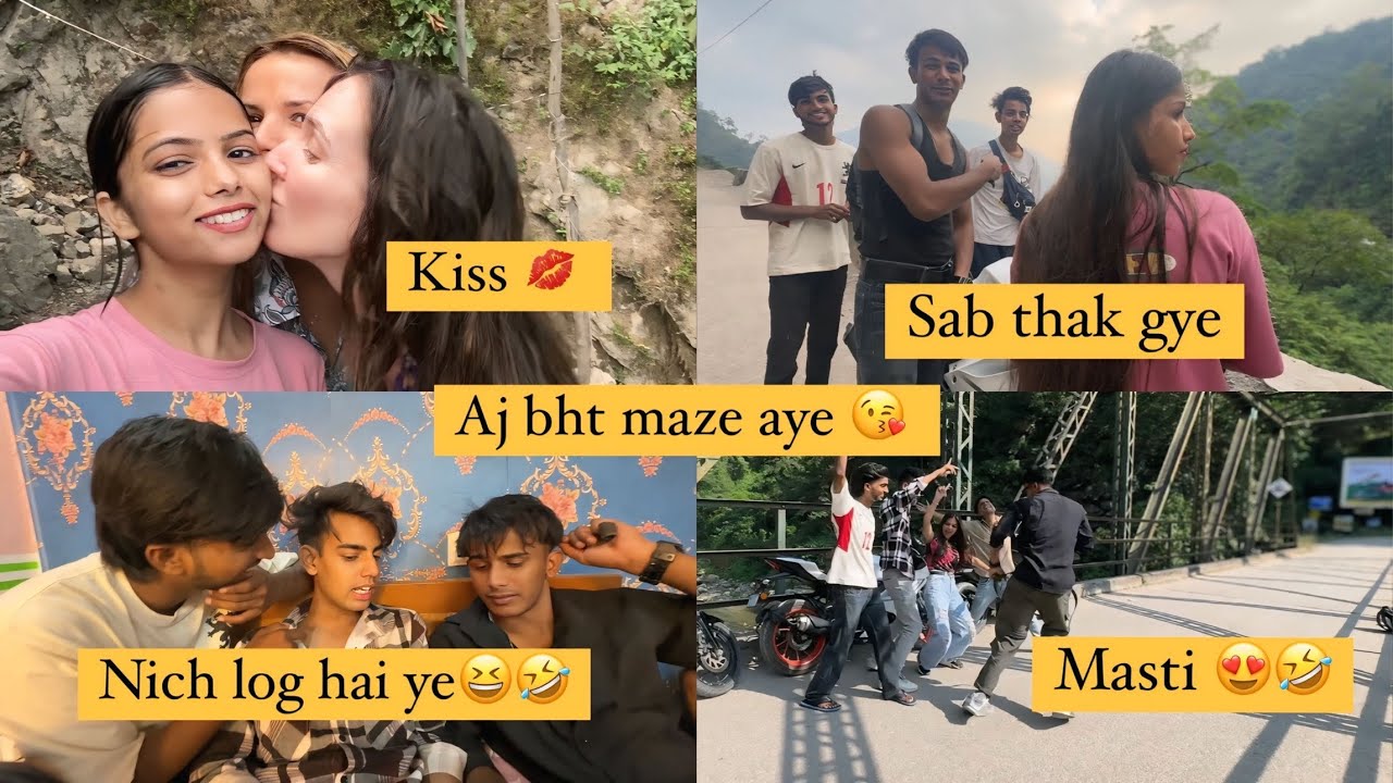 Aj Gaye Ham Sab Ghumne 😍 !! Waterfall ke maze liye aj !! Nitisha 09