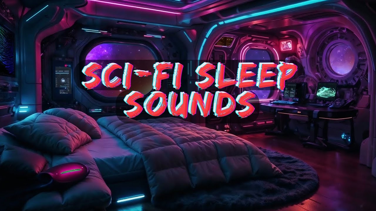 🎧 Floating in Deep Space – Neon Cosmic Sleep & Relaxation Soundscape 🛸 ...