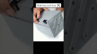 How to make a tool box 🛠️#shorts