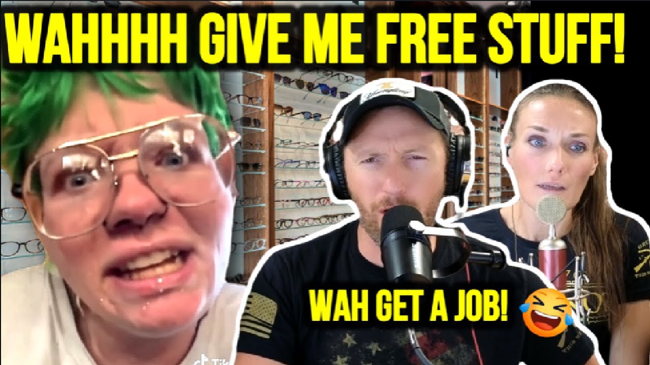 Либерал жалуется на бесплатное получение вещей! Попробуй не смеяться.