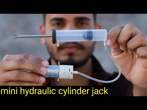 Video: Paano ka gumawa ng hydraulic syringe?