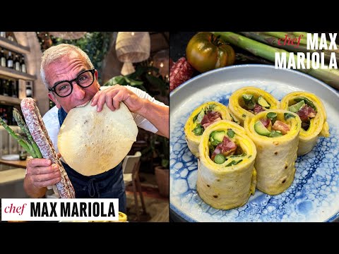 PIADINA ARROTOLATA Fatta in Casa SENZA LIEVITO | Pieghevole e Leggera!  Ricetta di Chef Max Mariola