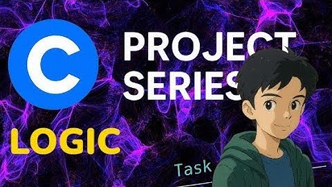 Build a Task Manager (Text-Based) - C Project #1 | Declare Logic