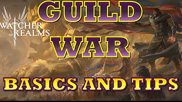 Guild vs Guild Basics and Tips | GvG | Watcher of Realms | Public Server | Guild War