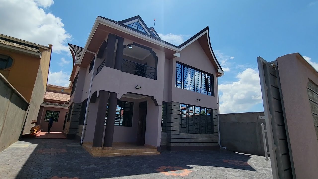 Touring Pitched Roof Maisonette @ Kes 23.5M in Membly Estate Ruiru