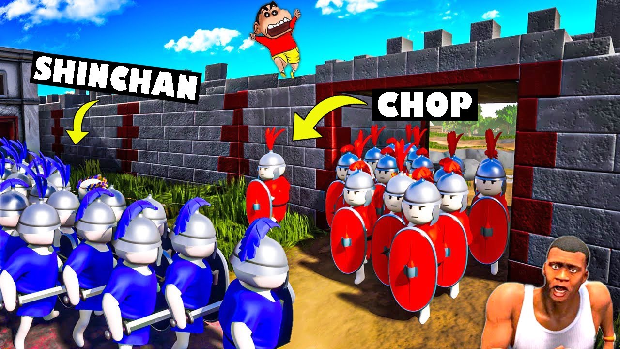 BIGGEST BATTLE OF ARAR 🔥CHOP vs SHINCHAN vs AMAAN-T | 999,789,997 ARMY Soldiers