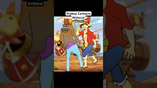 Hiphop Cartoons Midwxst #hiphop #2danimation #digitalart #shortsfeed #explorepage #onepiece