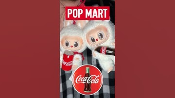 My Monster Of The Coca Cola Series 🥤 #labubu #blindbox #themonsters #demonhunters #popmartunboxing