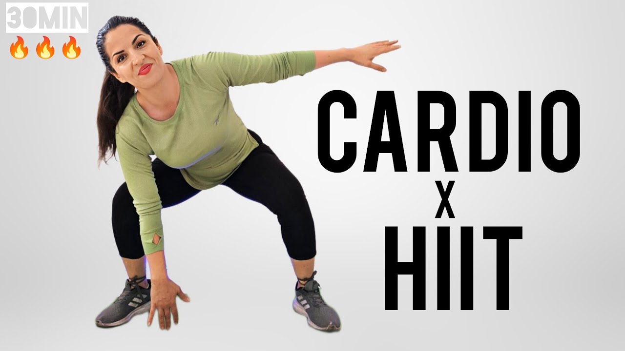 30 Minute Full Body Cardio HIIT Workout [ NO REPEAT ] - YouTube
