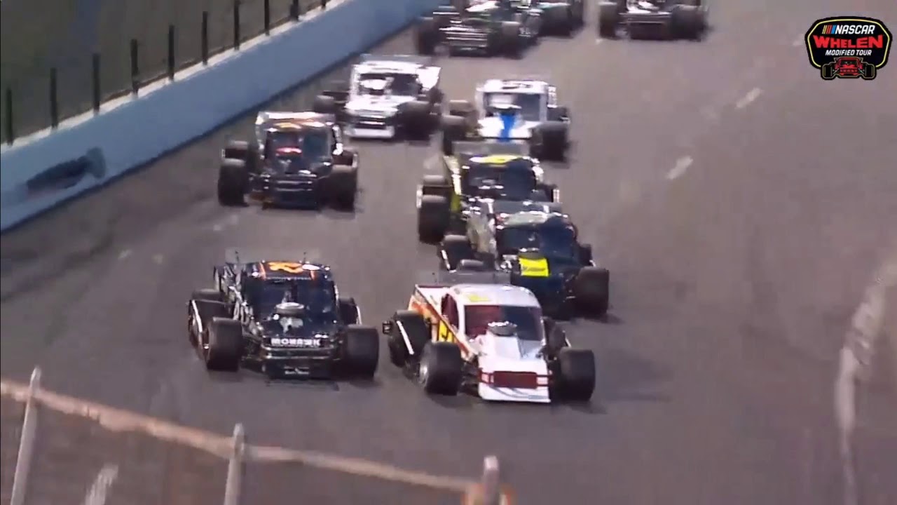 united states flag SMS Stock Car Modified 2019. Stafford Motor Speedway (14). Full Race
