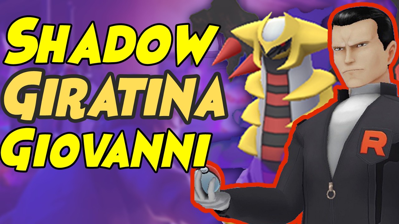 First Look at How to Beat Giovanni SHADOW GIRATINA Team in Pokemon GO!  (Below 1500cp)