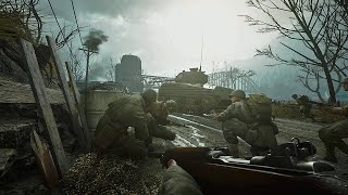 Crossing The Rhine (Remagen Bridge) | Call Of Duty WWII (2017) | Realism | RTX 3080 | 4K Ultra