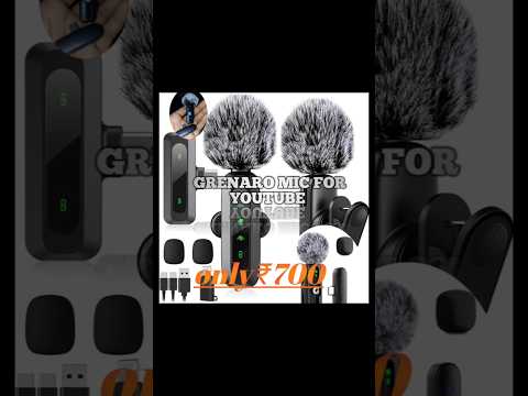 Grenaro Mic for youtube bloging