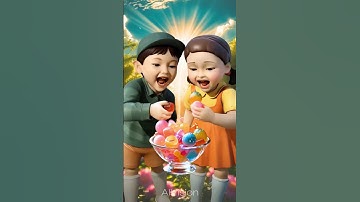 Squid Game AI Slime Edible Sweeties ASMR #squidgame #squidgame2 #squidgame3 #ai #asmr