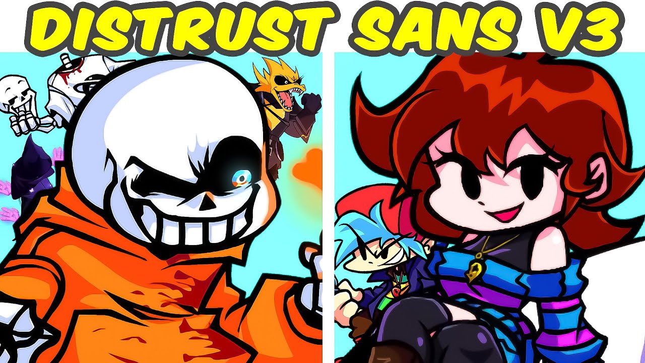 Playable Sans Undertale (Skin) [Friday Night Funkin'] [Mods]