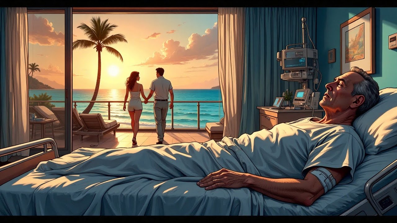 Mi padre estaba en la UCI, pero mi esposo llevó a su amante estudiante a un resort para parejas.