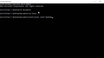 Creating Ionic Blank App using cmd #Exercise Simple Radio Button