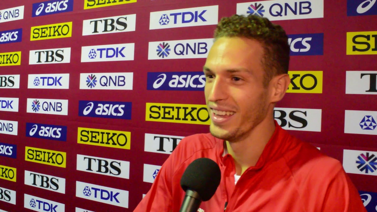 Interview Dylan Borlée - WK Doha - 7 oktober 2019