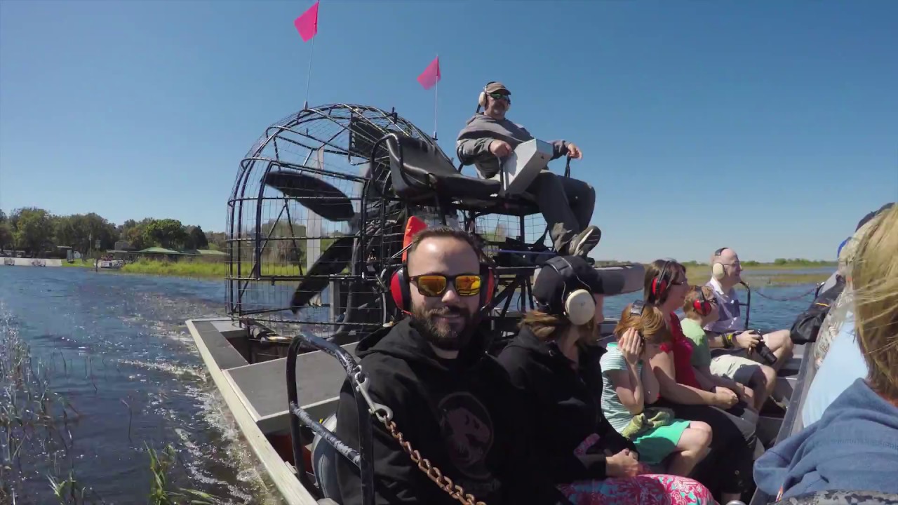 Boggy Creek Airboat Rides, Lake Toho Florida YouTube