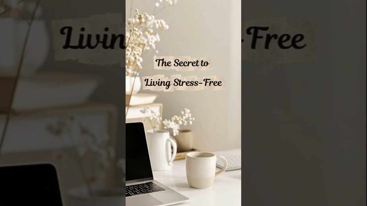 The Secret to Living Stress-Free| Powerful Islamic Reminder | Life & Islam